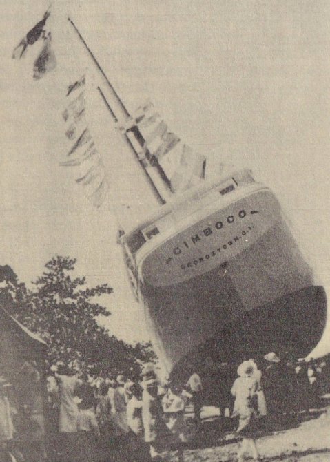 Cimboco launching 1927 N.L.Booker cr