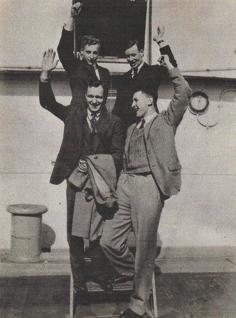 Ox U Exploration Club 4 leave Liverpool Samala Mar.22, 1938