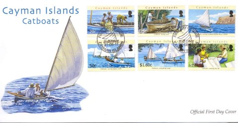 Catboat stamps FDC Aug31, 2011